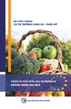 Thông tin xuất khẩu vào thị trường EU ngành hàng rau quả