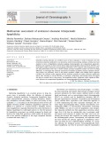 Multivariate assessment of anticancer oleanane triterpenoids lipophilicity