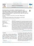 Enantioseparation of ß-carboline, tetrahydroisoquinoline and benzazepine analogues of pharmaceutical importance: Utilization of chiral stationary phases based on polysaccharides and sulfonic acid modified Cinchona alkaloids in high-performance liquid and subcritical fluid chromatography