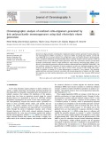 Chromatographic analysis of oxidized cello-oligomers generated by lytic polysaccharide monooxygenases using dual electrolytic eluent generation