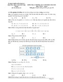 Đề kiểm tra cuối học kì 1 môn Toán lớp 6 năm 2022-2023 có đáp án - Trường THCS Nguyễn Thị Thập