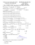 Đề kiểm tra giữa học kì 1 môn Toán lớp 6 năm 2022-2023 có đáp án - Phòng GD&ĐT huyện Kiến Xương