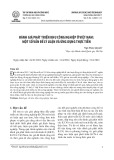 Đánh giá phát triển khu công nghiệp ở Việt Nam: Một số vấn đề lý luận và ứng dụng thực tiễn