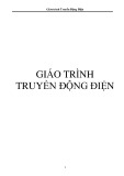 Giáo trình Truyền động điện - Trường Cao đẳng nghề Hà Nam