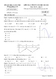 Đề kiểm tra học kì 1 môn Toán lớp 12 năm 2022-2023 - Sở GD&ĐT Quảng Ngãi (Mã đề 119)