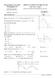 Đề kiểm tra học kì 1 môn Toán lớp 12 năm 2022-2023 - Sở GD&ĐT Quảng Ngãi (Mã đề 111)