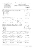 Đề kiểm tra học kì 1 môn Toán lớp 12 năm 2022-2023 - Sở GD&ĐT Quảng Ngãi (Mã đề 118)