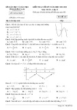 Đề kiểm tra học kì 1 môn Toán lớp 12 năm 2022-2023 - Sở GD&ĐT Quảng Ngãi (Mã đề 124)