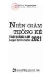 Niên giám Thống kê tỉnh Quảng Nam 2021