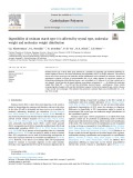 Digestibility of resistant starch type 3 is affected by crystal type, molecular weight and molecular weight distribution