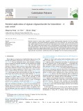 Potential applications of alginate oligosaccharides for biomedicine – A mini review