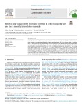 Effect of ionic liquid on the enzymatic synthesis of cello-oligosaccharides and their assembly into cellulose materials