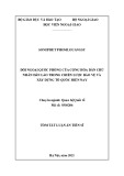 Tóm tắt Luận án Tiến sĩ Quan hệ Quốc tế: Đối ngoại quốc phòng của Cộng hòa Dân chủ Nhân dân Lào trong chiến lược bảo vệ và xây dựng Tổ quốc hiện nay