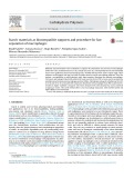 Starch materials as biocompatible supports and procedure for fast separation of macrophages