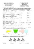 Đề kiểm tra học kì 1 môn Toán lớp 6 năm 2022-2023 có đáp án - Phòng GD&ĐT quận Từ Liêm