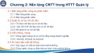 Bài giảng Hệ thống thông tin quản lý trong đơn vị công - Chương 2: Nền tảng công nghệ thông tin trong hệ thống thông tin quản lý