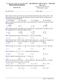 Đề thi KSCL môn Toán lớp 12 năm 2022-2023 có đáp án (Lần 1) - Sở GD&ĐT Quảng Ninh (Mã đề 101)