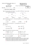 Đề kiểm tra học kì 1 môn Toán lớp 10 năm 2022-2023 có đáp án - Trường THPT Phùng Khắc Khoan (Mã đề 123)
