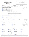 Đề thi đánh giá chất lượng môn Toán lớp 12 năm 2021-2022 có đáp án - Trường Đại học Hồng Đức, Thanh Hóa (Mã đề 101)