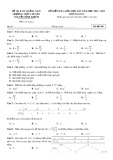 Đề kiểm tra giữa học kì 1 môn Toán lớp 12 năm 2022-2023 - Trường THPT chuyên Nguyễn Bỉnh Khiêm, Quảng Nam (Mã đề 108)