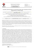 Miscibility and thermal behavior of poly(methyl methacrylate) and polystyrene blend using benzene as a common solvent
