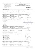 Đề kiểm tra học kì 1 môn Toán lớp 12 năm 2022-2023 - Sở GD&ĐT Quảng Nam (Mã đề 113)