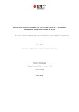 Master's thesis of Engineering: Modelling and experimental investigations of a bi-modal unmanned underwater/air system