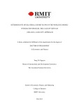 Doctoral thesis of Philosophy: Determinants of bilateral export flows in the world economic integration process, the case of Vietnam (1986-2010): A gravity approach