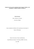 Doctoral thesis of Philosophy: Choice of financing method with market timing and liquidity: evidence from Australia