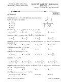 Đề thi thử THPT QG môn Toán năm 2022 có đáp án - Sở GD&ĐT TP. HCM (Mã đề 108)