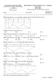 Đề thi thử tốt nghiệp THPT môn Toán năm 2022 có đáp án (Lần 1) - Sở GD&ĐT Hà Tĩnh (Mã đề 001)