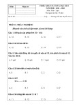 Đề thi giữa học kì 2 môn Toán lớp 1 năm 2021-2022 - Trường Tiểu học thị trấn Vôi số 2