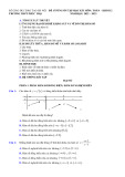 Đề cương ôn tập học kì 1 môn Toán lớp 12 năm 2022-2023 - Trường THPT Phúc Thọ