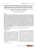 Investigation of the effect of alpha wave-containing music on the cognitive performance and brain activity of university students