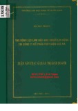 Luận văn Thạc sĩ Quản trị kinh doanh: Tạo động lực làm việc cho người lao động tại Công ty cổ phần Thủy điện Hủa Na