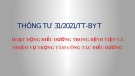 Bài giảng Hoạt động điều dưỡng trong bệnh viện và nhiệm vụ trọng tâm công tác điều dưỡng