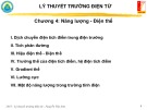 Bài giảng Lý thuyết trường điện từ: Chương 4 - TS. Nguyễn Việt Sơn