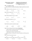 Đề thi học kì 1 môn Toán lớp 8 năm 2022-2023 có đáp án - Phòng GD&ĐT TP Ninh Bình