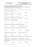 Đề thi học kì 1 môn Toán lớp 8 năm 2022-2023 có đáp án - Phòng GD&ĐT Ninh Hòa