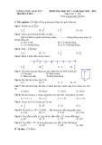 Đề thi học kì 1 môn Toán lớp 7 năm 2022-2023 có đáp án - Phòng GD&ĐT Hoài Đức