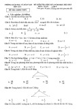 Đề thi học kì 1 môn Toán lớp 9 năm 2022-2023 - Phòng GD&ĐT Bến Lức
