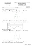 Đề thi học kì 1 môn Toán lớp 12 năm 2022-2023 có đáp án - Trường THPT Lê Lợi, Quảng Trị