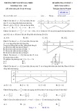Đề thi học kì 1 môn Toán lớp 12 năm 2022-2023 - Trường THPT Nguyễn Gia Thiều, Hà Nội