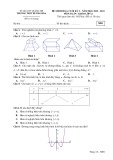 Đề thi học kì 1 môn Toán lớp 12 năm 2022-2023 - Trường THPT Hướng Hóa, Quảng Trị