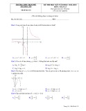 Đề thi học kì 1 môn Toán lớp 12 năm 2022-2023 có đáp án - Trường THPT Trần Phú