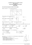 Đề thi học kì 1 môn Toán lớp 12 năm 2022-2023 có đáp án - Trường THPT Nguyễn Thị Minh Khai, Hà Nội