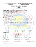 Đề ôn tập học kì 1 môn Toán lớp 7 năm 2022-2023 - Trung tâm GDNN-GDTX Quận 7