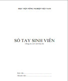 Sổ tay sinh viên: Phần 1 - Học viện Nông nghiệp Việt Nam
