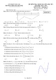 Đề thi giữa học kì 1 môn Toán lớp 12 năm 2022-2023 có đáp án - Trường THPT Nguyễn Huệ – Đắk Lắk