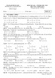 Đề thi giữa học kì 1 môn Toán lớp 11 năm 2022-2023 có đáp án - Trường THPT Võ Nguyên Giáp – Quảng Nam